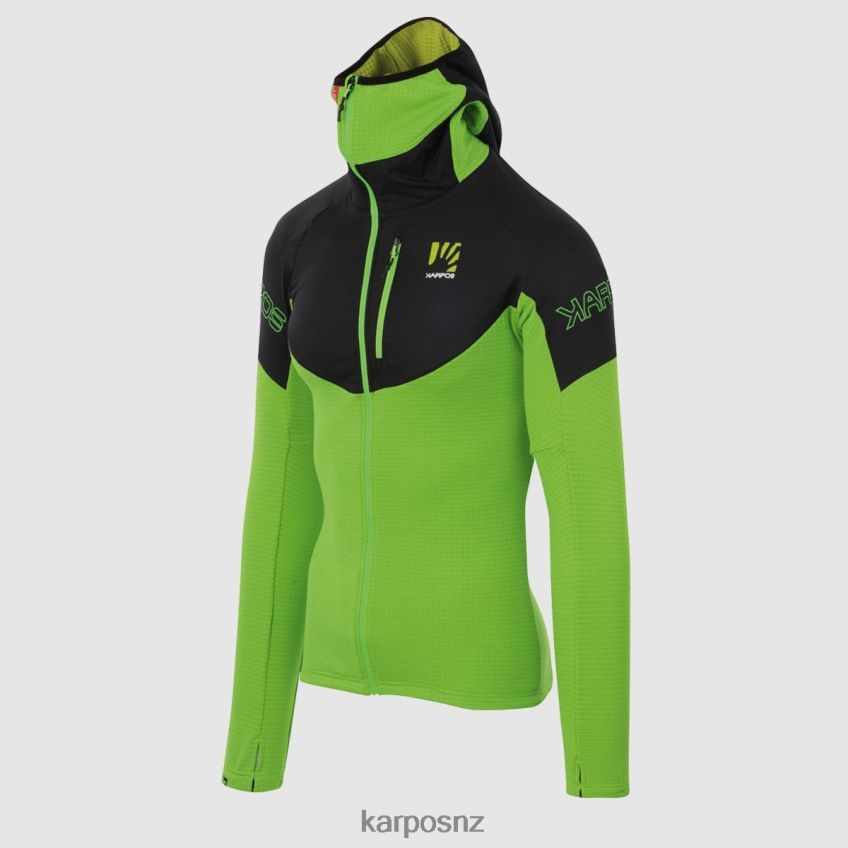 Fleece| APPLE GREEN BLACK 0848P8166 Karpos K-PERFORMANCE FLEECE Men