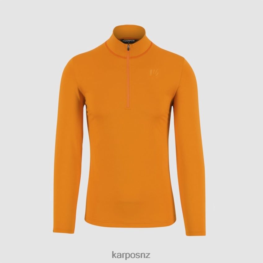 Fleece| ARANCIO 0848P8250 Karpos POWER HALF ZIP FLEECE Men