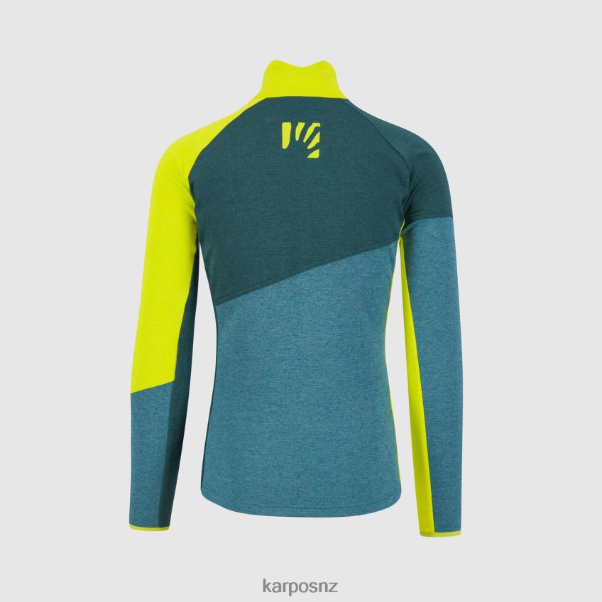 Fleece| BALSAM/FOREST/KIWI COLADA 0848P8238 Karpos FEDERA FULL-ZIP FLEECE Men