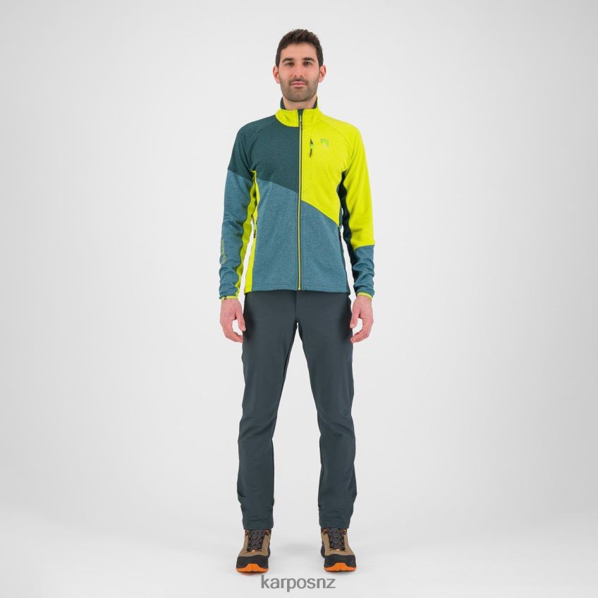 Fleece| BALSAM/FOREST/KIWI COLADA 0848P8238 Karpos FEDERA FULL-ZIP FLEECE Men