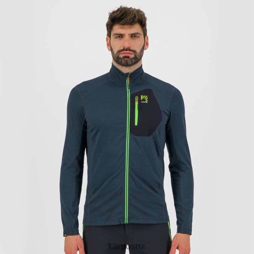 Fleece| BLACK/JASMINE GREEN 0848P8247 Karpos POMEDES T-SHIRT LS Men