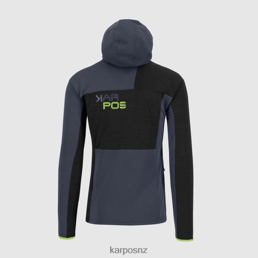 Fleece| BLACK/OMBRE BLUE/JASMINE GREEN 0848P8236 Karpos NUVOLAU FLEECE Men