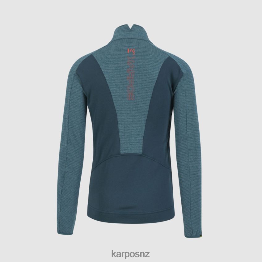 Fleece| DARK SEA/BALSAM 0848P8211 Karpos PIZZOCCO EVO FULL-ZIP FLEECE Men