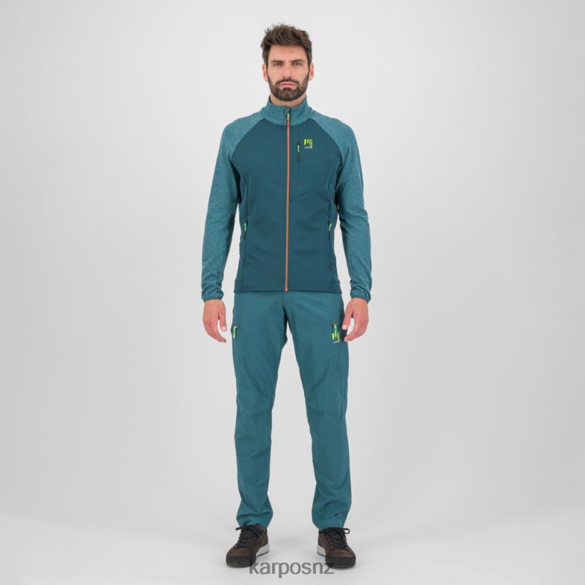 Fleece| DARK SEA/BALSAM 0848P8211 Karpos PIZZOCCO EVO FULL-ZIP FLEECE Men