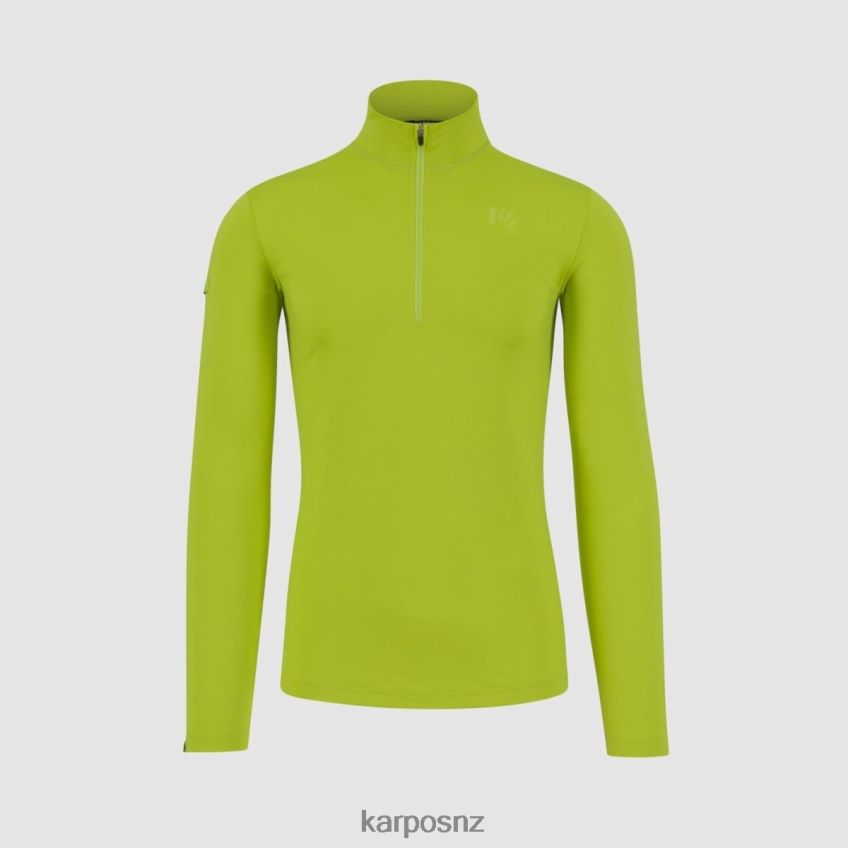 Fleece| GREEN 0848P8251 Karpos POWER HALF ZIP FLEECE Men
