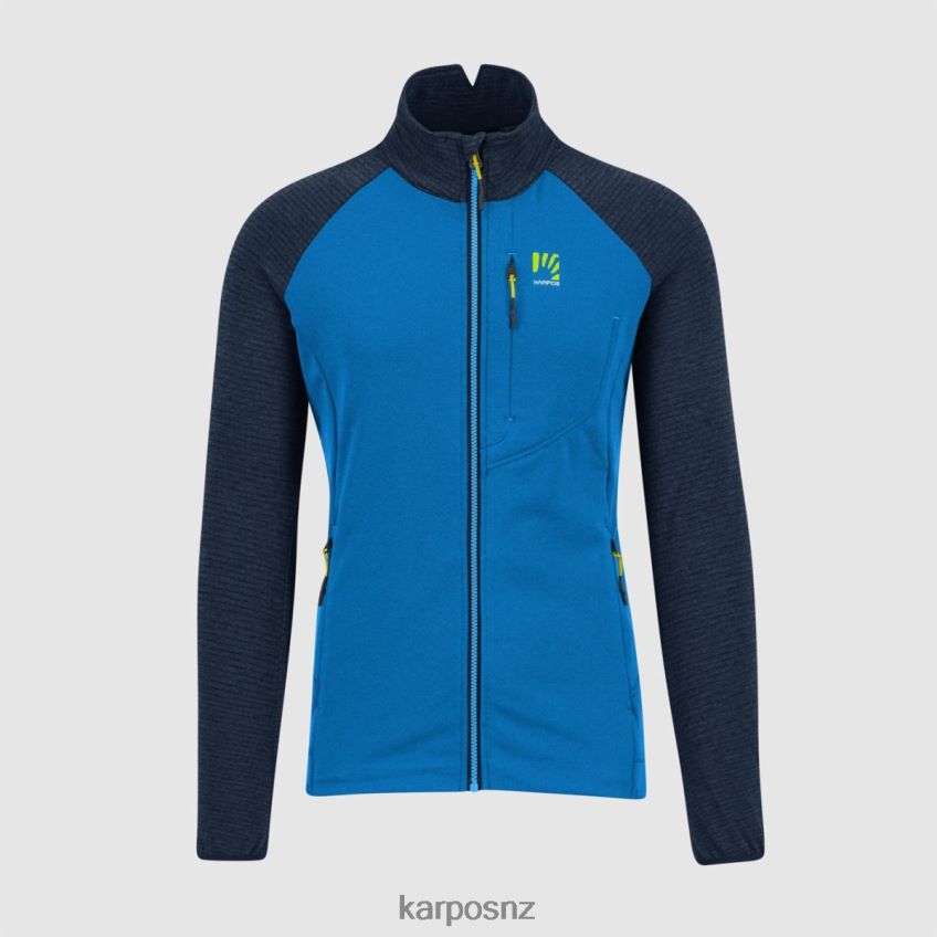 Fleece| INDIGO BUNTING/OUTER SPACE 0848P8212 Karpos PIZZOCCO EVO FULL-ZIP FLEECE Men