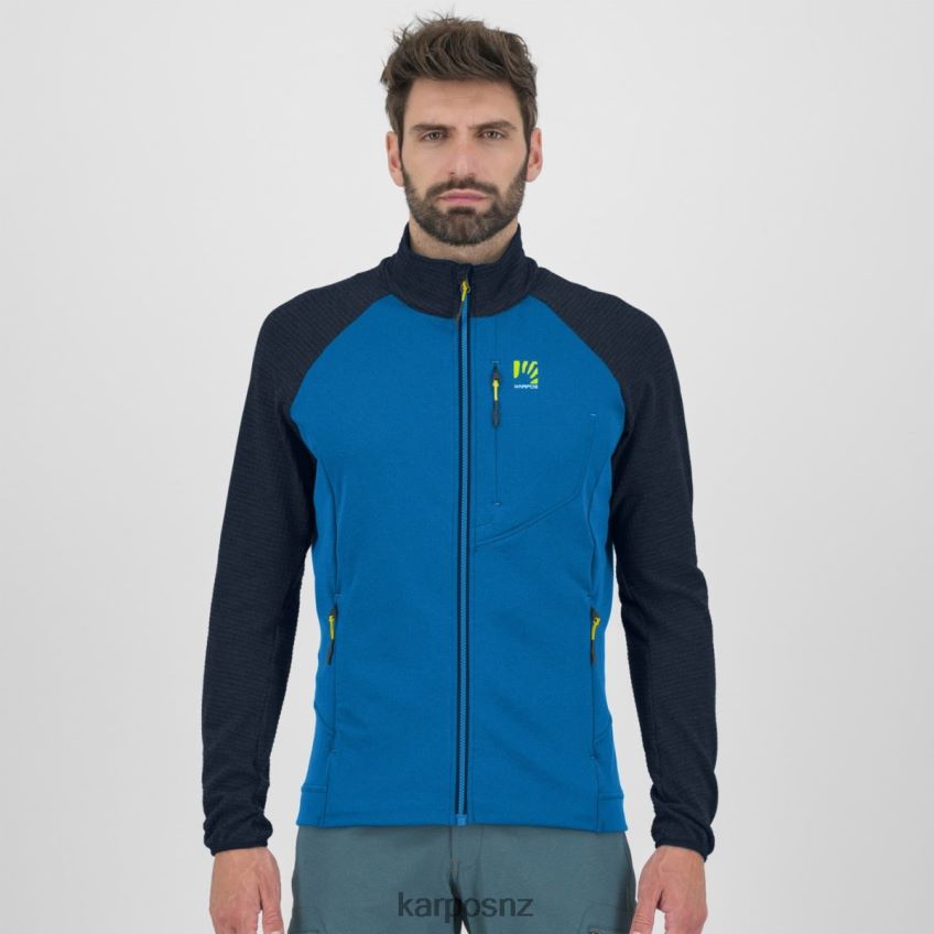 Fleece| INDIGO BUNTING/OUTER SPACE 0848P8212 Karpos PIZZOCCO EVO FULL-ZIP FLEECE Men