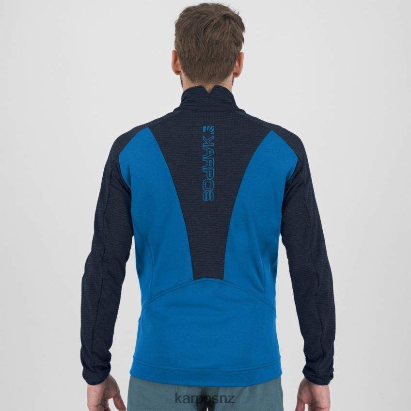 Fleece| INDIGO BUNTING/OUTER SPACE 0848P8212 Karpos PIZZOCCO EVO FULL-ZIP FLEECE Men