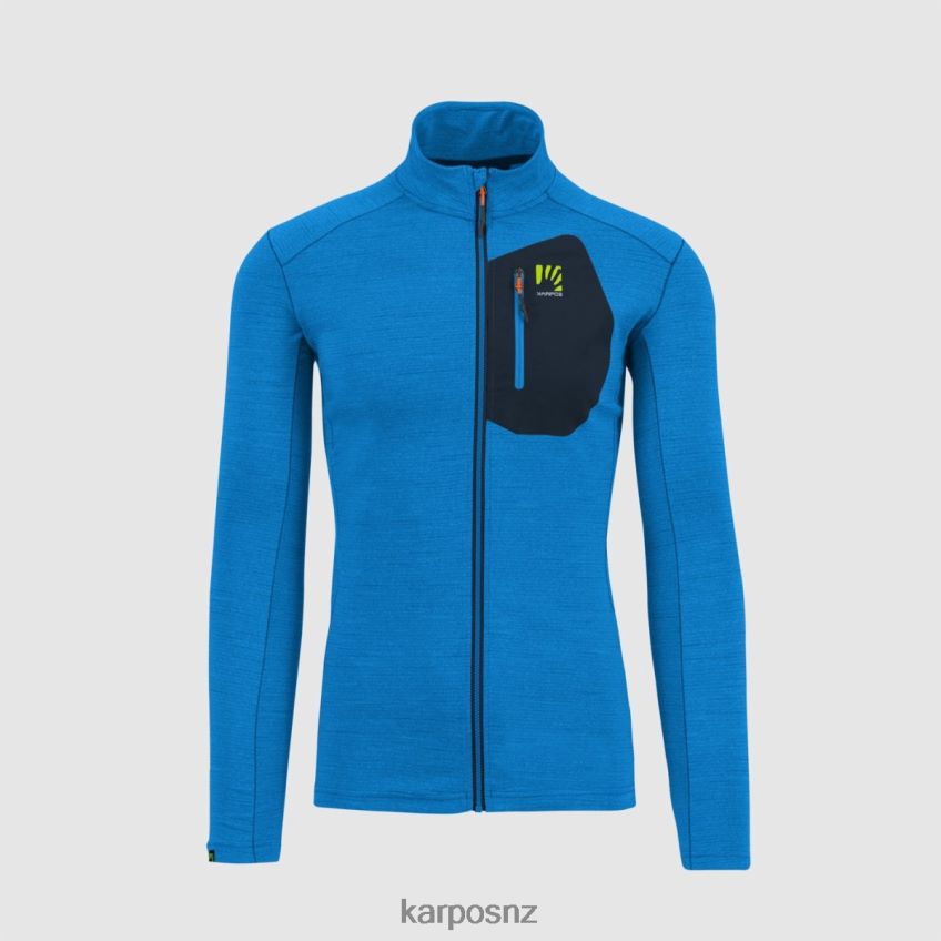 Fleece| INDIGO BUNTING/OUTER SPACE 0848P8246 Karpos POMEDES T-SHIRT LS Men