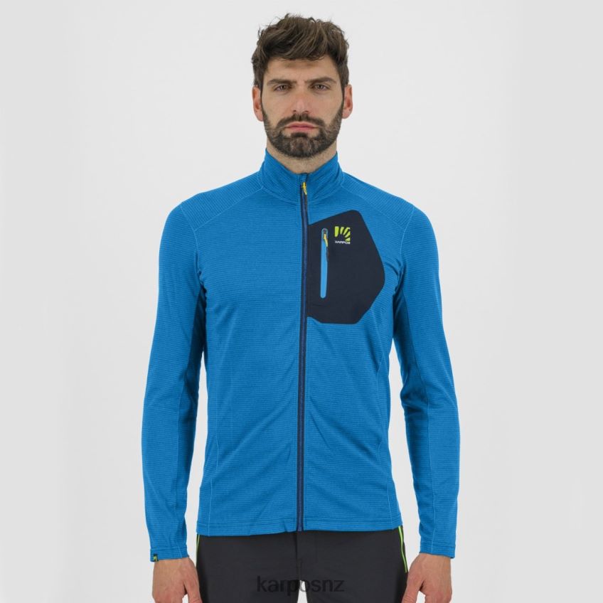 Fleece| INDIGO BUNTING/OUTER SPACE 0848P8246 Karpos POMEDES T-SHIRT LS Men