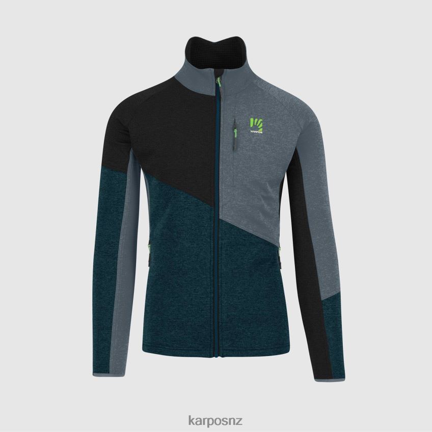 Fleece| MIDNIGHT/BLACK/DARK SLATE 0848P8242 Karpos FEDERA FULL-ZIP FLEECE Men