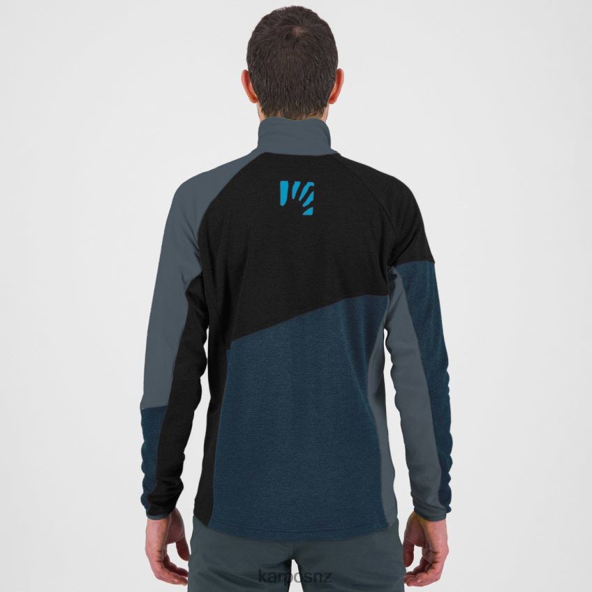 Fleece| MIDNIGHT/BLACK/DARK SLATE 0848P8242 Karpos FEDERA FULL-ZIP FLEECE Men