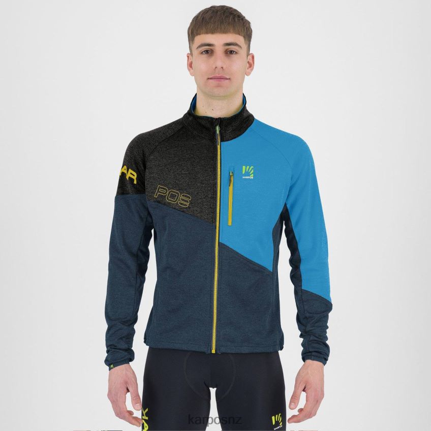 Fleece| MIDNIGHT/BLACK/DIVA BLUE 0848P8255 Karpos VAL VIOLA FULL-ZIP FLEECE Men