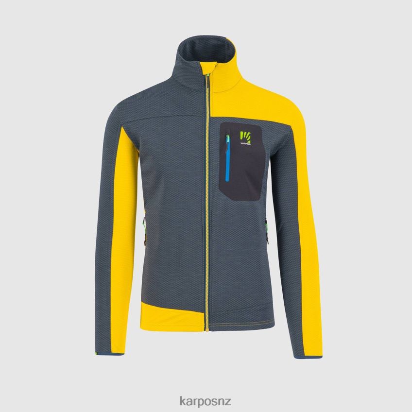 Fleece| MIDNIGHT/SULPHUR 0848P8188 Karpos CHERZ FLEECE Men