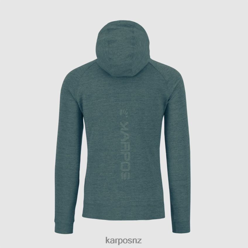 Fleece| NORTH ATLANTIC MELANGE 0848P8181 Karpos EASYFRIZZ FULL-ZIP HOODIE Men