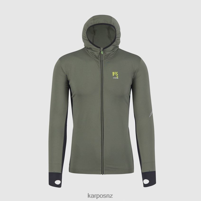 Fleece| THYME/BLACK 0848P8200 Karpos LAVAREDO EVO FLEECE Men