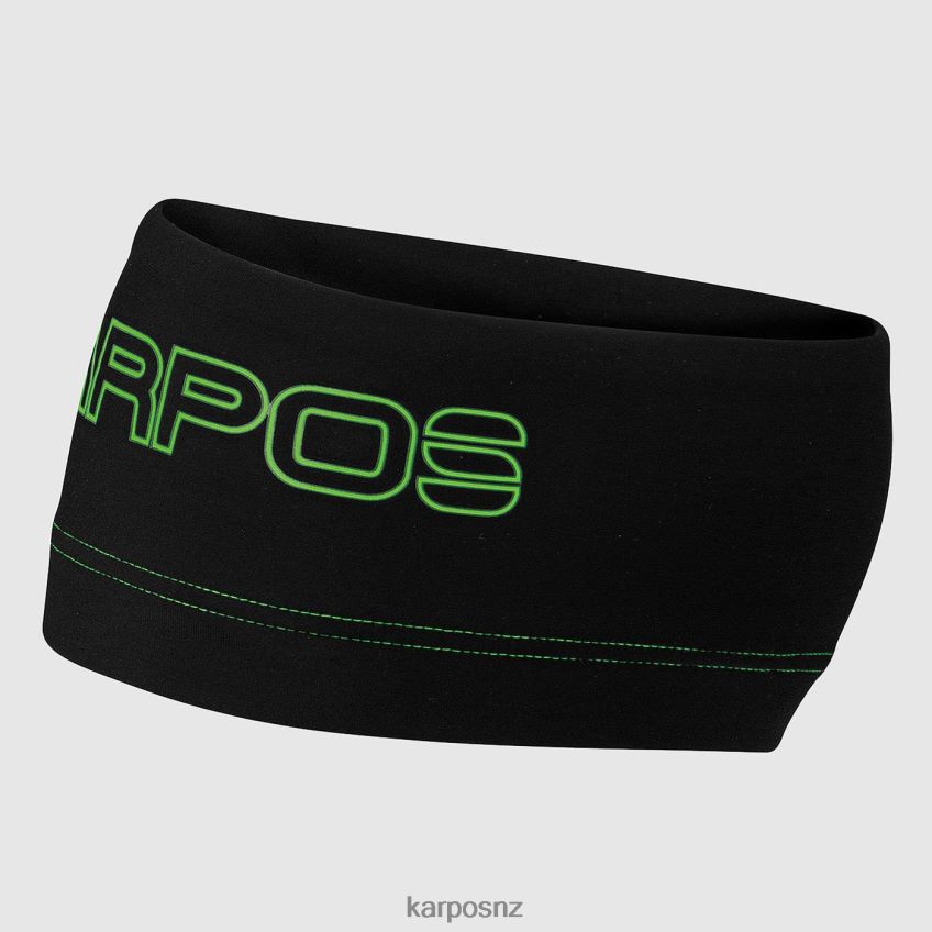 Headwear| BLACK GREEN FLUO 0848P8773 Karpos ALAGNA HEADBAND Men