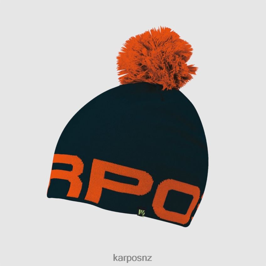 Headwear| INDIA INK/GRENADINE 0848P8722 Karpos LARIN PON PON CAP Men