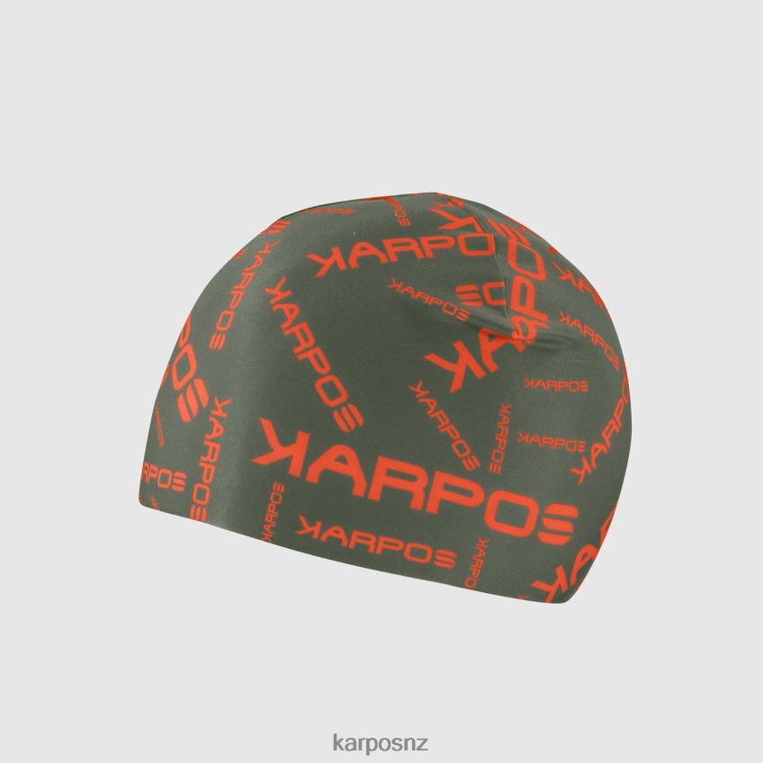 Headwear| THYME/SPICY ORANGE 0848P8796 Karpos ALAGNA RACE CAP Men
