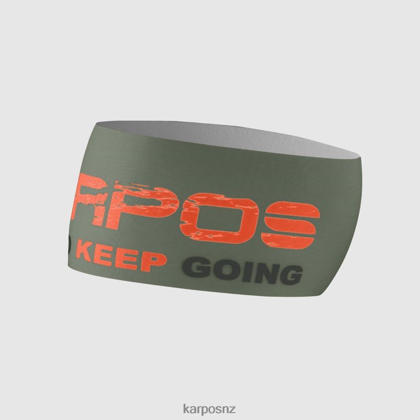 Headwear| THYME/SPICY ORANGE/BLACK SAND 0848P8861 Karpos PELMETTO HEADBAND Men