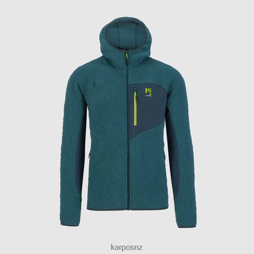 Hoody| BALSAM/FOREST 0848P8169 Karpos 80'S HOODIE FLEECE Men