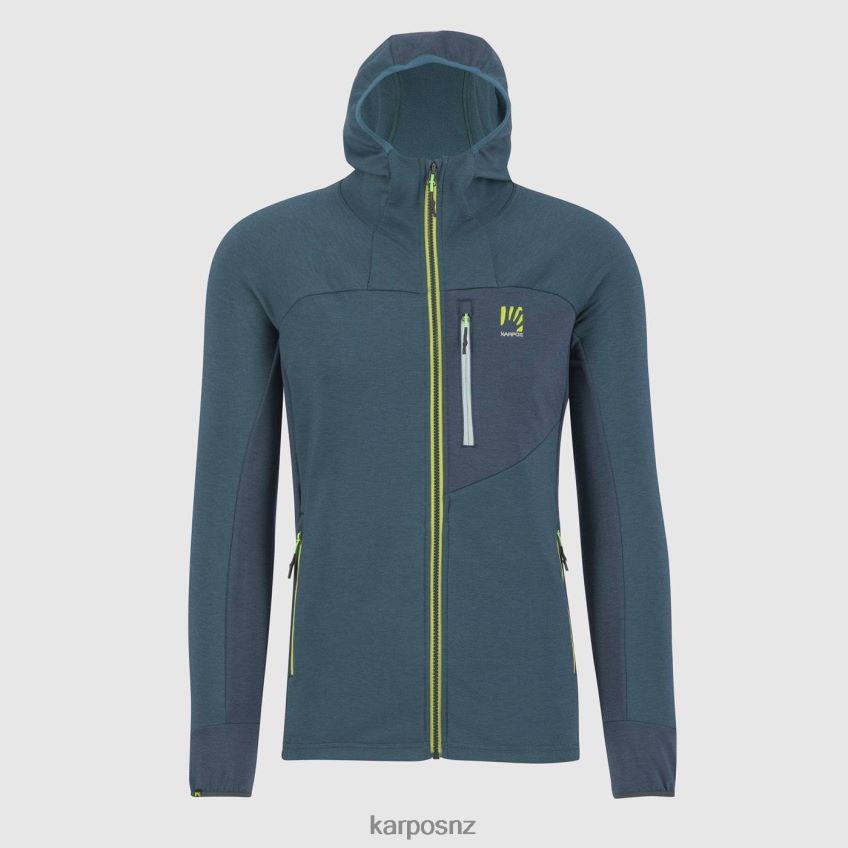 Hoody| BALSAM/FOREST 0848P8204 Karpos MEZZODI HOODIE FLEECE Men