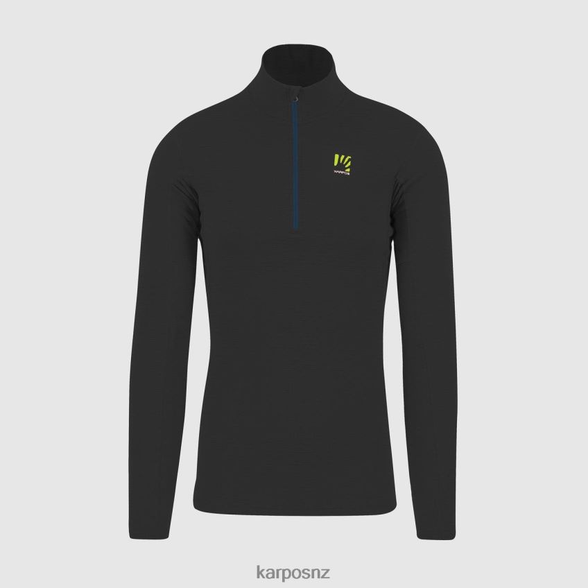 Hoody| BLACK 0848P8279 Karpos CRODA LIGHT HALF ZIP Men