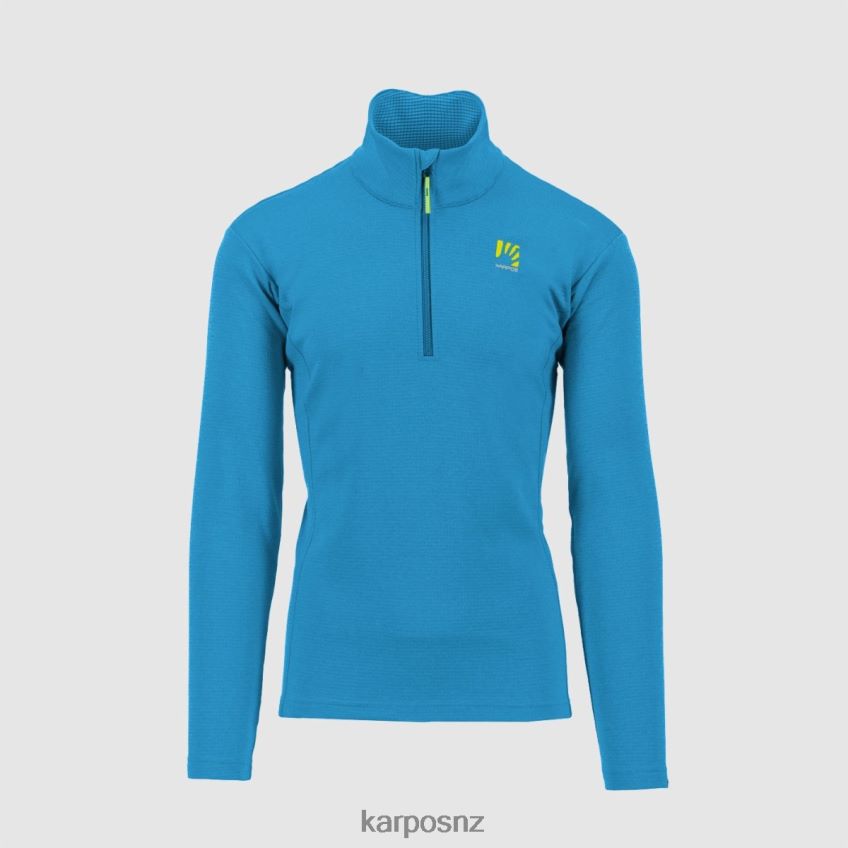 Hoody| BLUE JEWEL 0848P8285 Karpos PIZZOCCO HALF ZIP Men