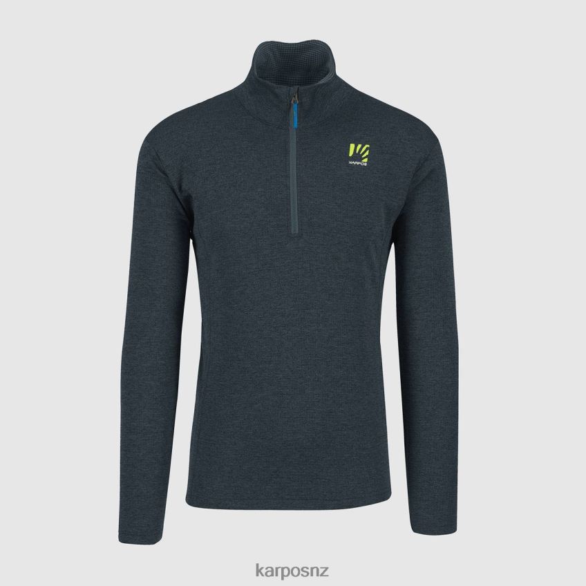 Hoody| DARK SLATE 0848P8293 Karpos PIZZOCCO HALF ZIP Men