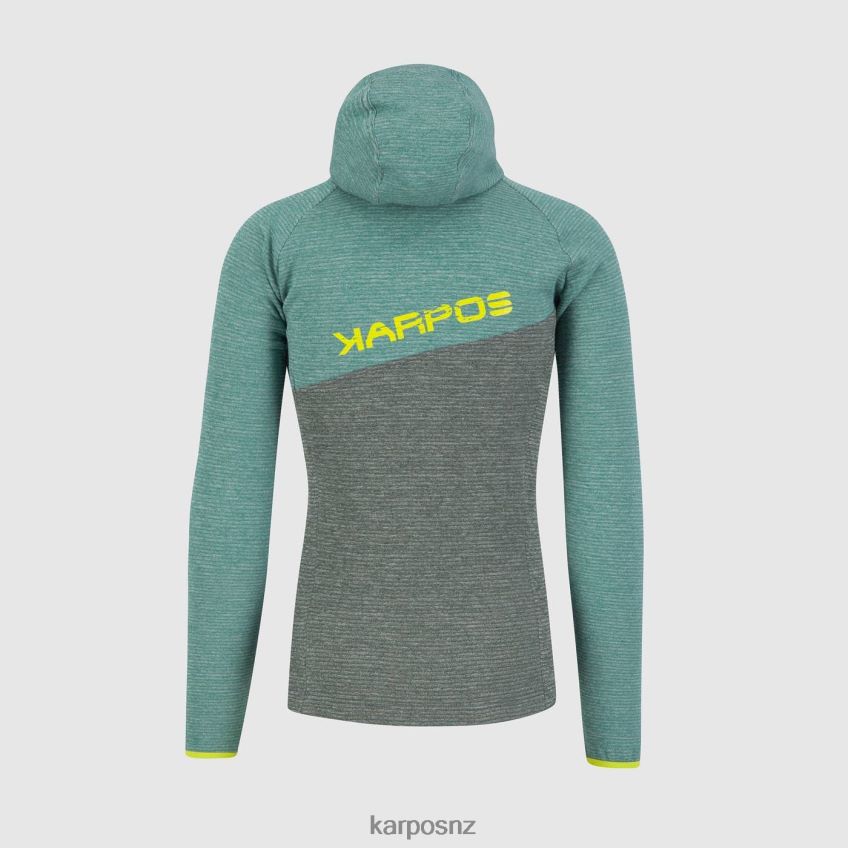 Hoody| FOREST/NORTH ATLANTIC 0848P8177 Karpos CAMOSCIO FULL ZIP HOODIE Men