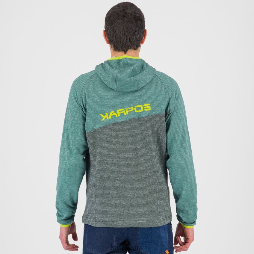 Hoody| FOREST/NORTH ATLANTIC 0848P8177 Karpos CAMOSCIO FULL ZIP HOODIE Men