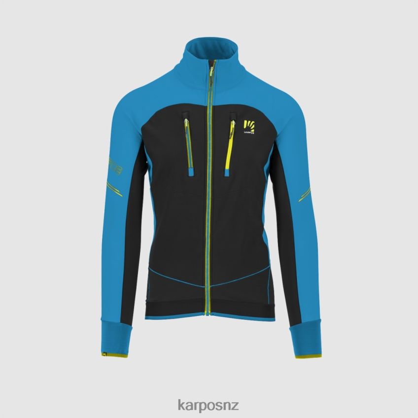 Jacket| BLACK/BLUE JEWEL 0848P8134 Karpos ALAGNA EVO JACKET Men