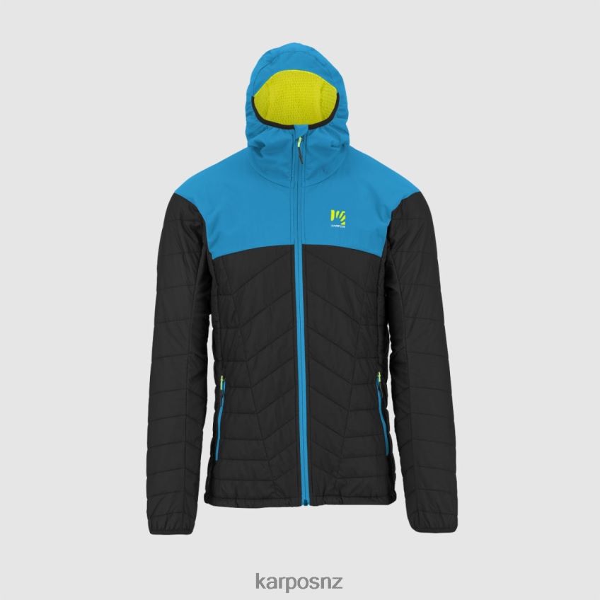 Jacket| BLACK/BLUE JEWEL 0848P834 Karpos LYSKAMM EVO JACKET Men