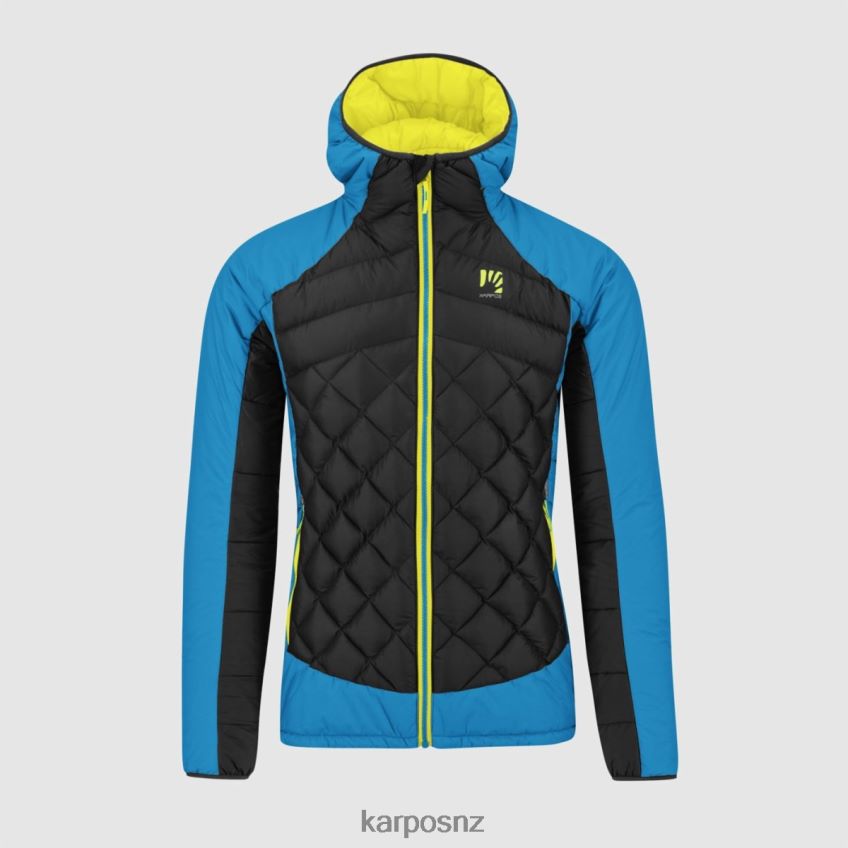 Jacket| BLACK/BLUE JEWEL 0848P871 Karpos LASTEI ACTIVE PLUS JACKET Men