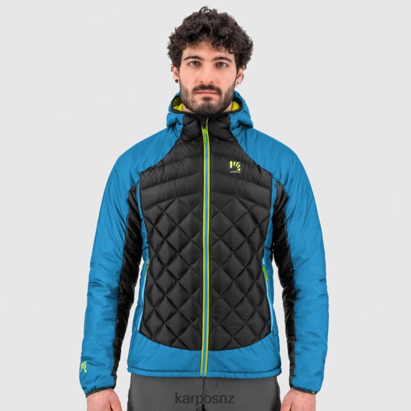 Jacket| BLACK/BLUE JEWEL 0848P871 Karpos LASTEI ACTIVE PLUS JACKET Men