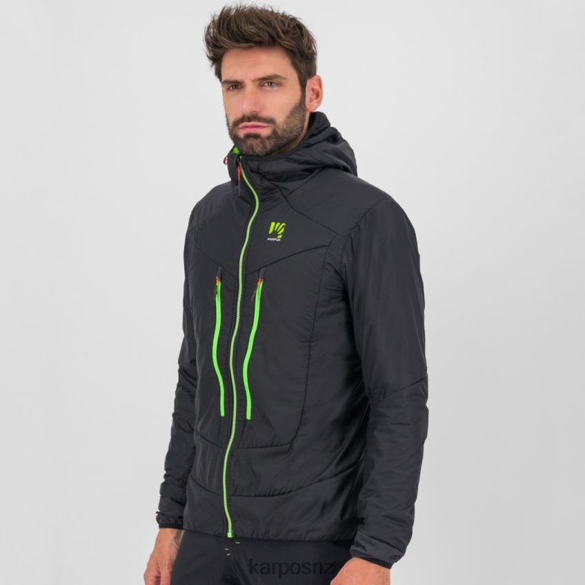 Jacket| BLACK/JASMINE GREEN 0848P862 Karpos K-PERFORMANCE HYBRID JACKET Men
