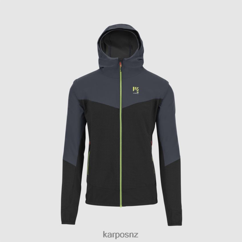 Jacket| BLACK/OMBRE BLUE 0848P893 Karpos LEDE CONVERTIBLE JACKET Men