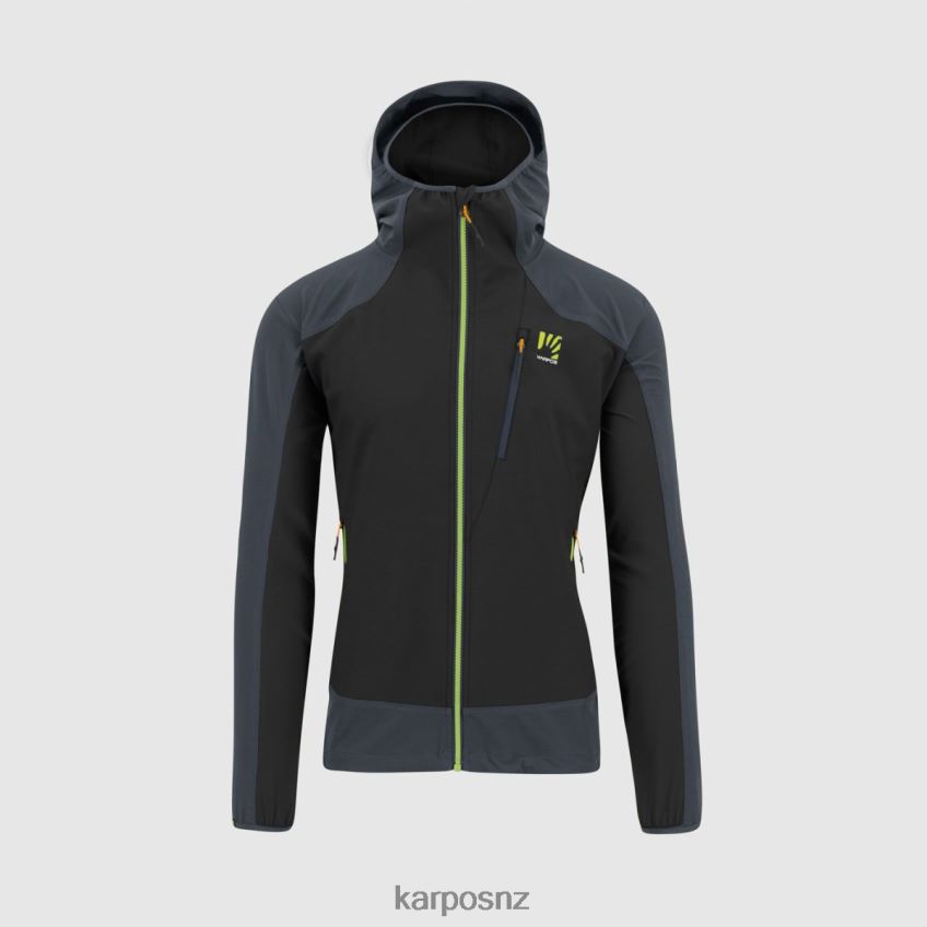 Jacket| BLACK/OMBRE BLUE/JASMINE GREEN 0848P8155 Karpos PARETE JACKET Men