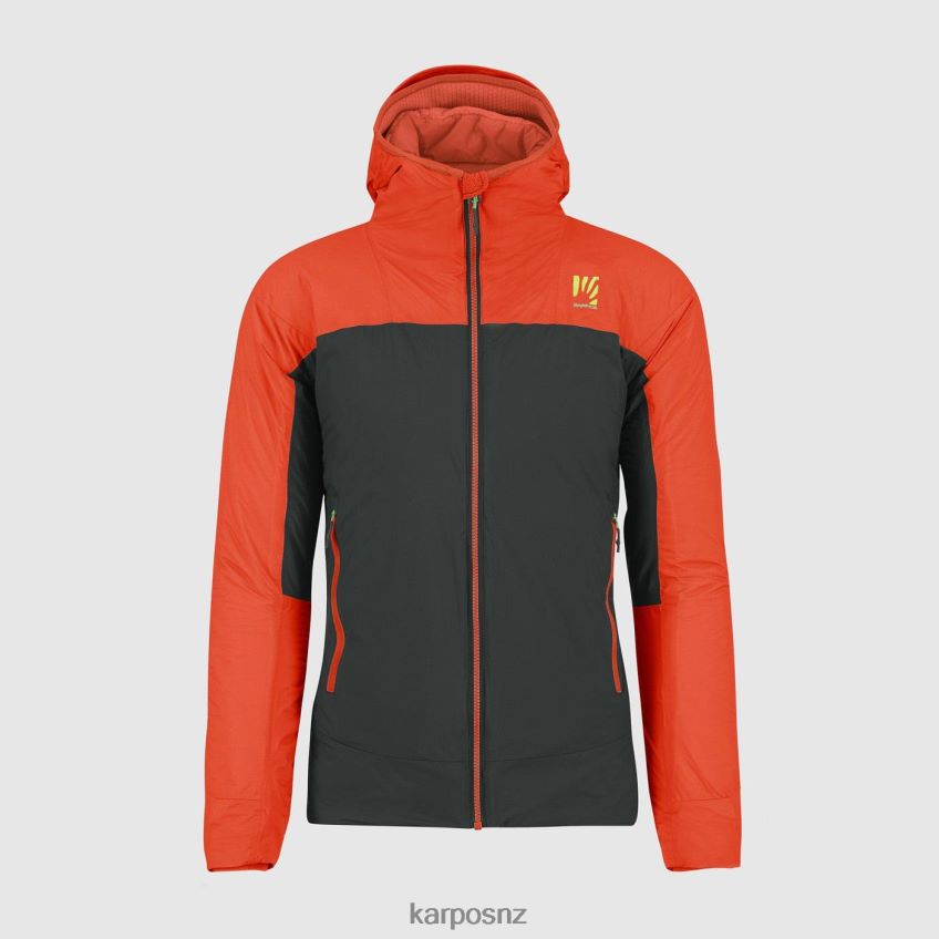 Jacket| BLACK SAND/SPICY ORANGE 0848P819 Karpos VINSON EVO JACKET Men