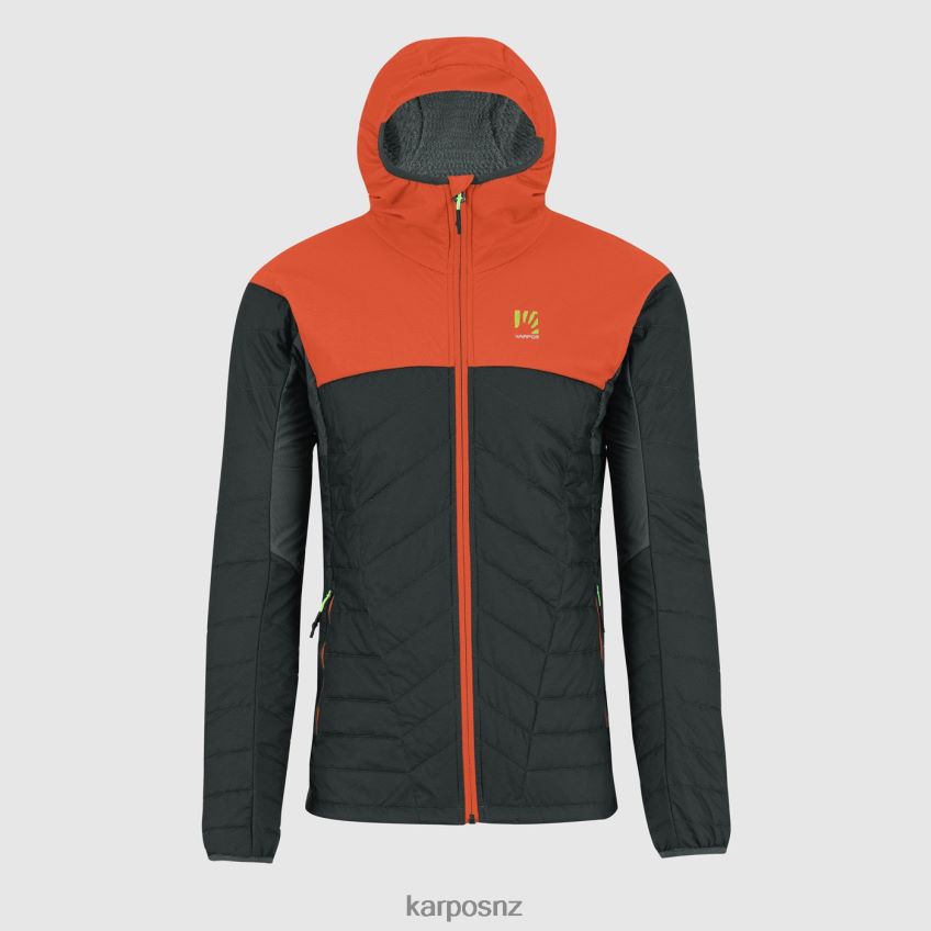 Jacket| BLACK SAND/SPICY ORANGE 0848P832 Karpos LYSKAMM EVO JACKET Men