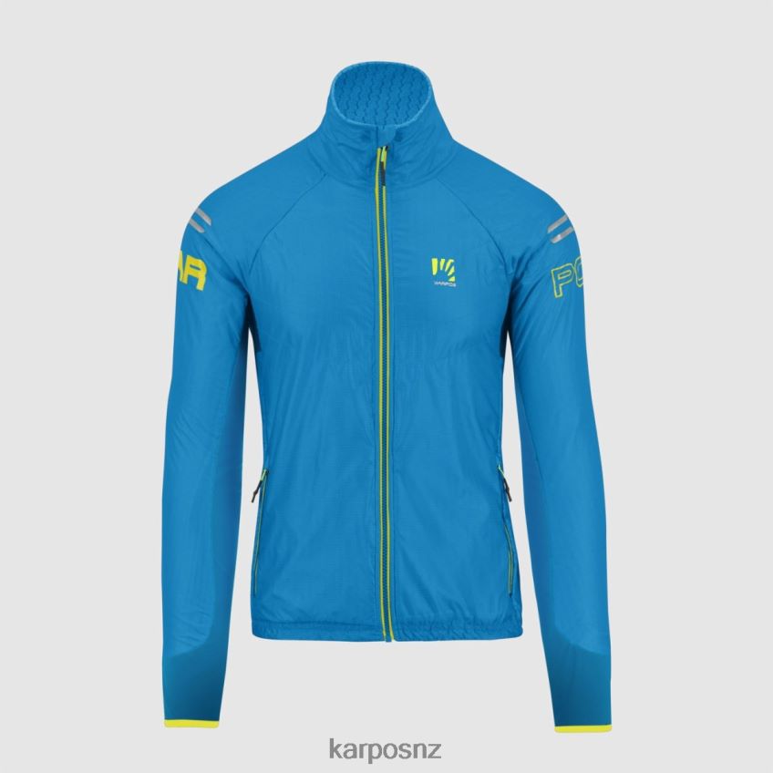 Jacket| BLUE JEWEL/SULPHUR S. 0848P884 Karpos VAL VIOLA JACKET Men