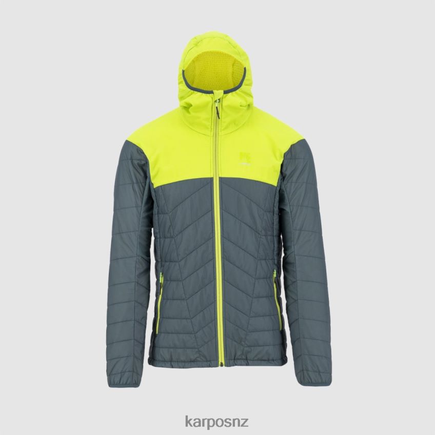 Jacket| DARK SLATE/LIME GREEN 0848P833 Karpos LYSKAMM EVO JACKET Men
