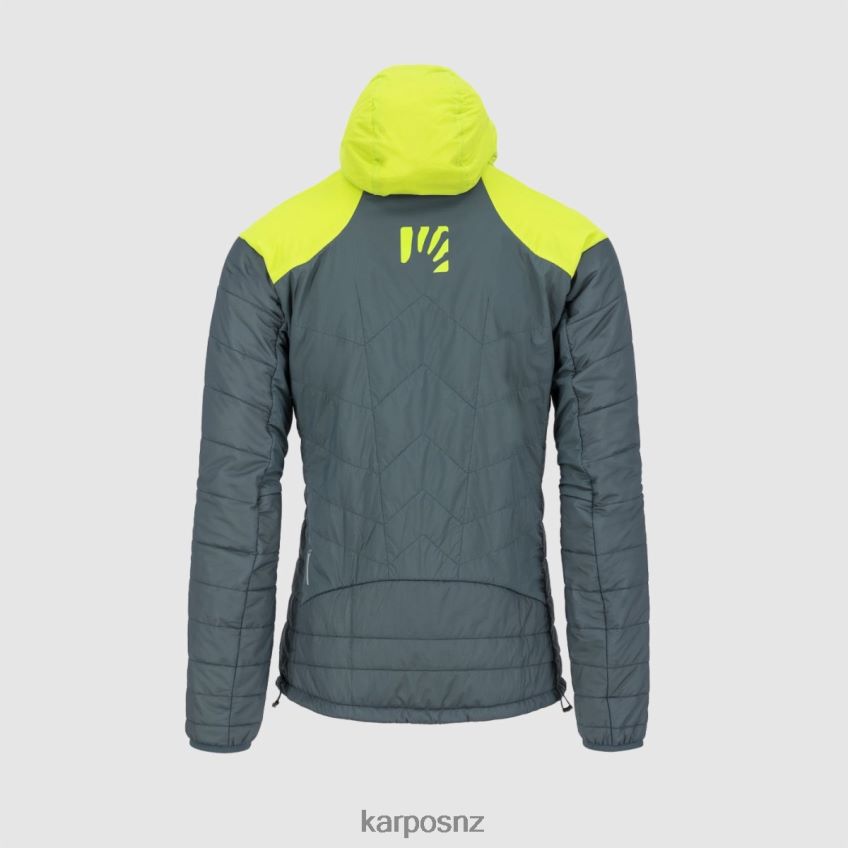 Jacket| DARK SLATE/LIME GREEN 0848P833 Karpos LYSKAMM EVO JACKET Men