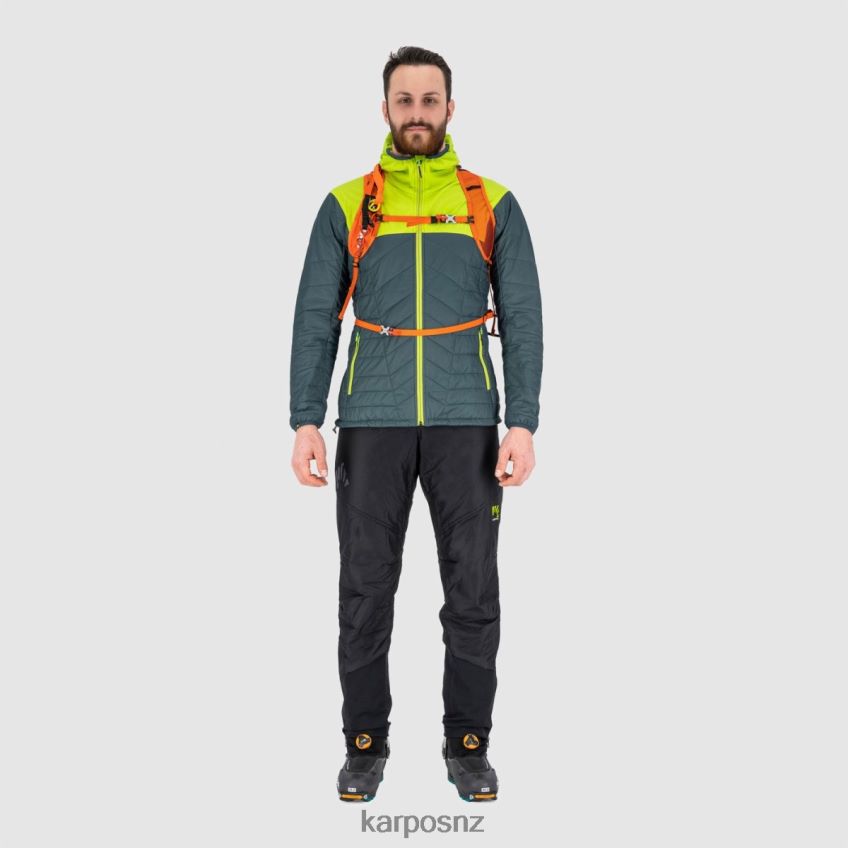 Jacket| DARK SLATE/LIME GREEN 0848P833 Karpos LYSKAMM EVO JACKET Men