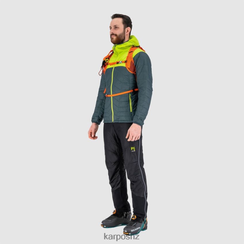 Jacket| DARK SLATE/LIME GREEN 0848P833 Karpos LYSKAMM EVO JACKET Men