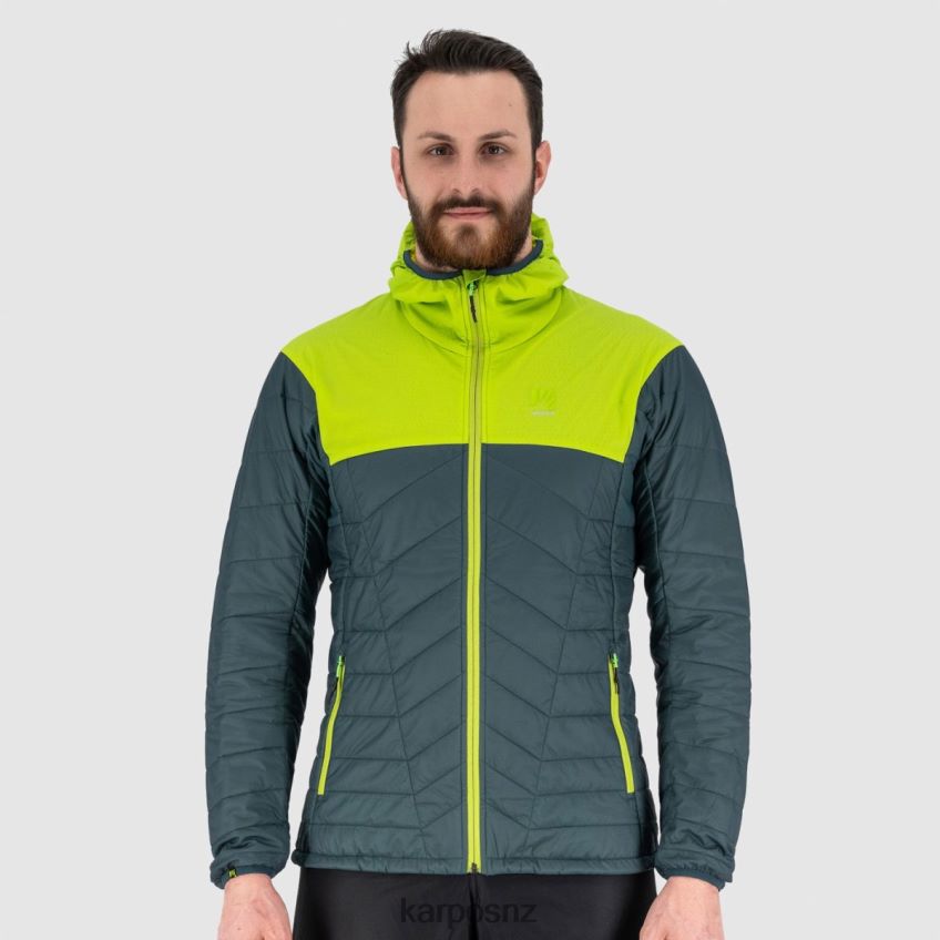 Jacket| DARK SLATE/LIME GREEN 0848P833 Karpos LYSKAMM EVO JACKET Men