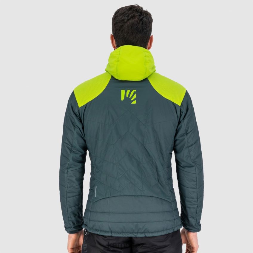 Jacket| DARK SLATE/LIME GREEN 0848P833 Karpos LYSKAMM EVO JACKET Men