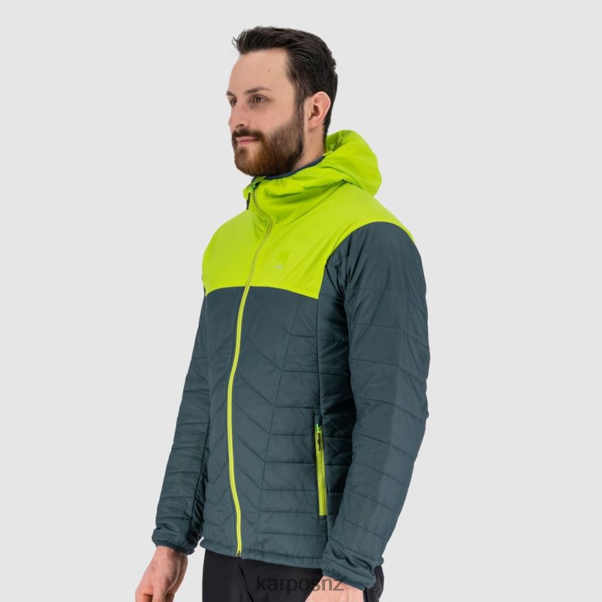 Jacket| DARK SLATE/LIME GREEN 0848P833 Karpos LYSKAMM EVO JACKET Men