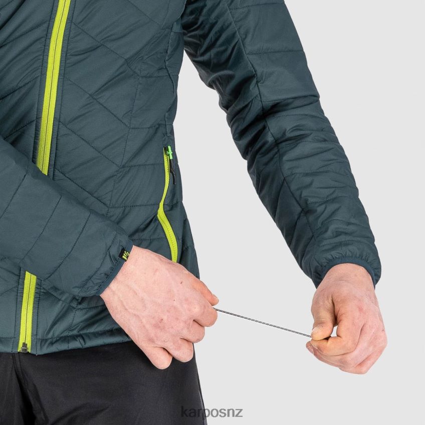 Jacket| DARK SLATE/LIME GREEN 0848P833 Karpos LYSKAMM EVO JACKET Men
