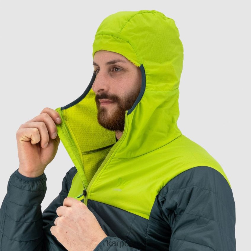 Jacket| DARK SLATE/LIME GREEN 0848P833 Karpos LYSKAMM EVO JACKET Men